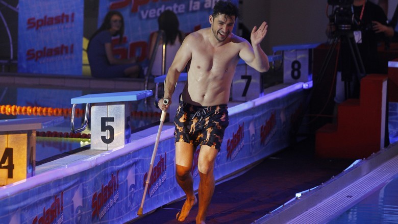 Doru Todoruț de la Deepcentral sare accidentat, la „Splash! Vedete la apă“ Doru Todorut