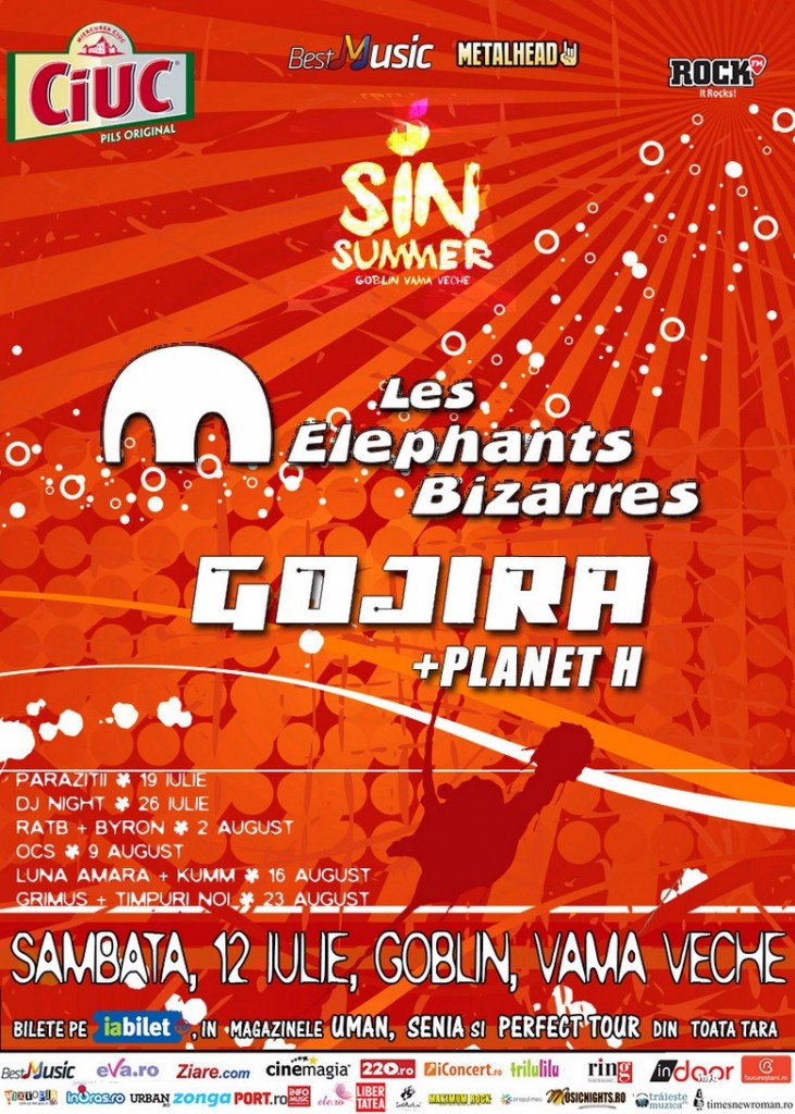 Les Elephants Bizarres - Afis Vama Veche