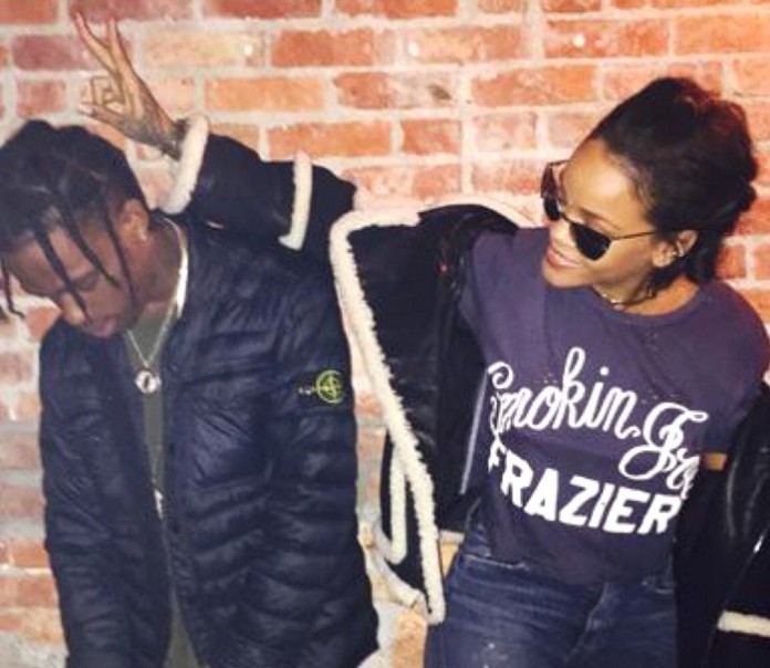 rihanna relatie travis scott