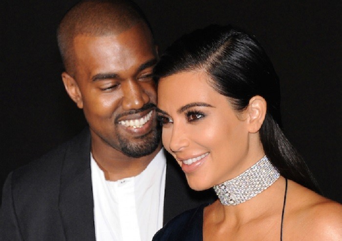 kanye west kim kardashian baietel saint