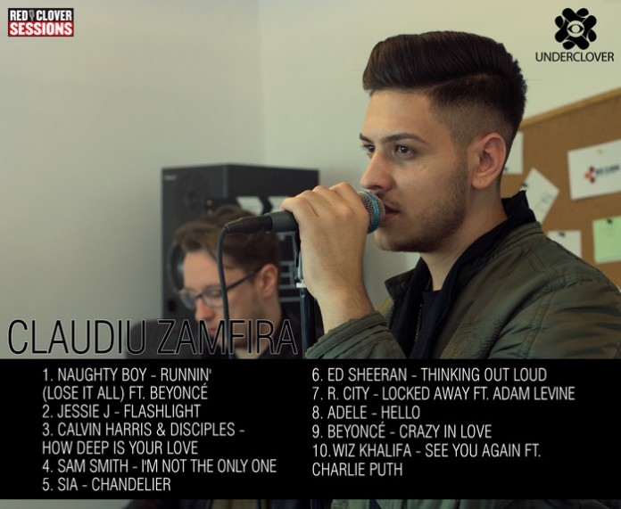 VIDEO Claudiu Zamfira cântă piesele preferate într-un mashup Claudiu Zamfira