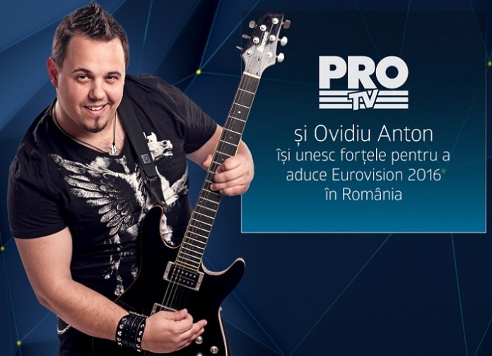 Aproape 7.000 de semnături pentru Ovidiu Anton și participarea României la Eurovision 2016 PRO TV si Ovidiu Anton