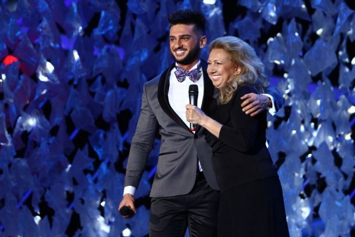 Dorian Popa si mama sa