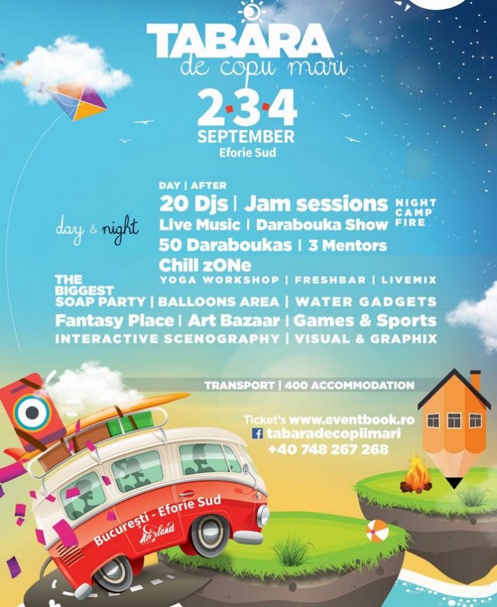 tabara de copii mari