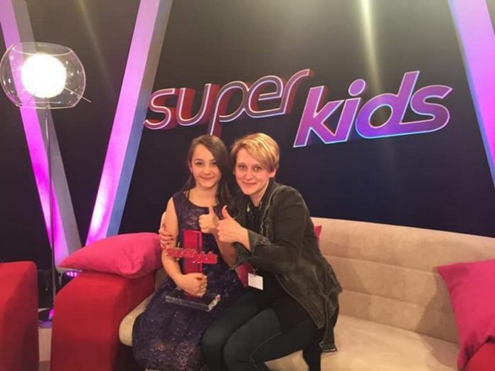 Daria Văcăroiu, fostă concurentă la „Next star“, a câștigat concursul „Super kids“ din Germania Super Kids
