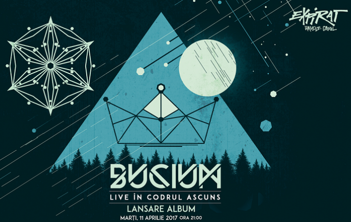 Trupa Bucium îşi va lansa oficial noul album pe 11 aprilie Bucium - lansare Live in Codrul Ascuns - Expirat - 11.04.2017 (FB event cover)