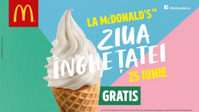 MC Donalds - Ziua Inghetatei