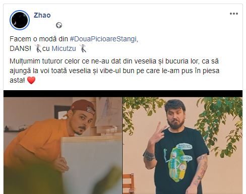 ZHAO și Micutzu aduc bucurie și optimism prin piesa Dans – “Dansează ca și cum nu te privește sau judecă nimeni”