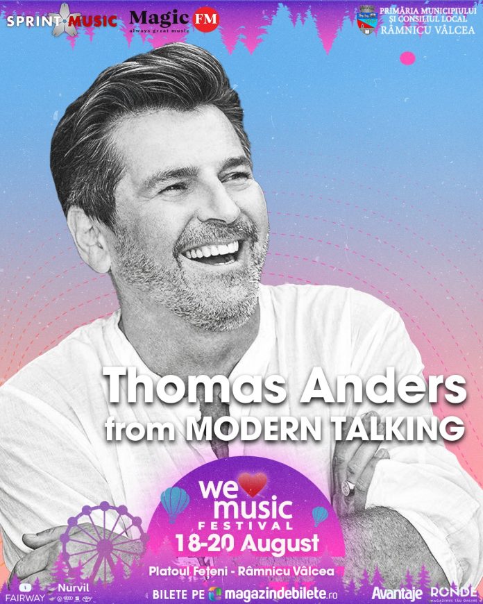 Thomas Anders la WeLoveMusic Festival