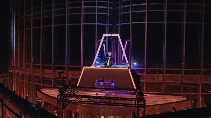 Armin van Buuren – show record mondial de pe cea mai înaltă clădire din lume