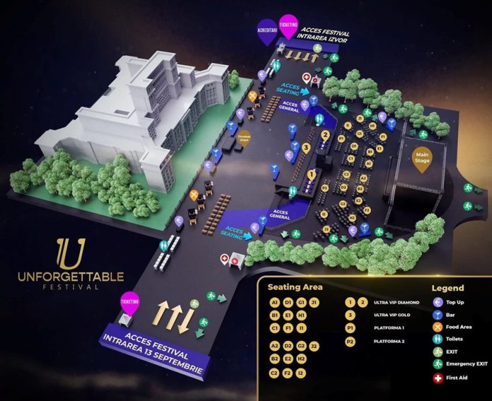 Toate informațiile despre Unforgettable Festival 2025: program, acces, harta