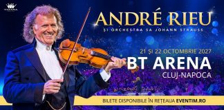 André Rieu, „Regele Valsului”, revine în 2027 pe scena BT-Arena din Cluj-Napoca