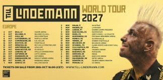 Till Lindemann, solistul Rammstein, va concerta la Cluj în 2027